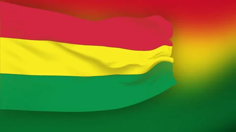 Flag of Bolivia Stock-Footage 1054892