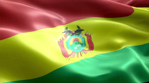 Flag Bolivia Video stock 47717430