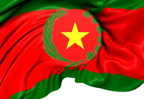 Flag of bolivia Stock Illustration