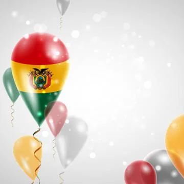 Flag of Bolivia Stock Illustration