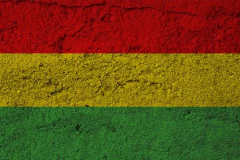 Flag of Bolivia Stock Illustration