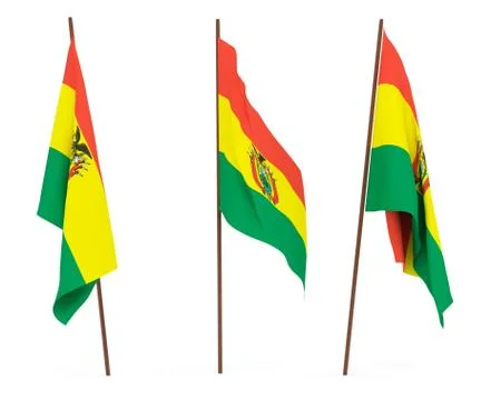 Flag of Bolivia Stock Photos