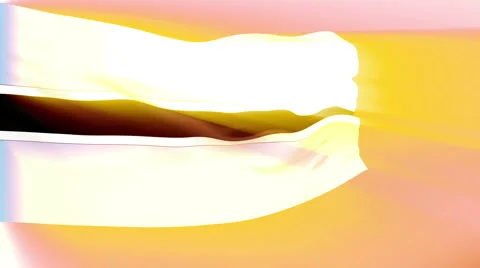 Flag of Botswana Video stock 1055008