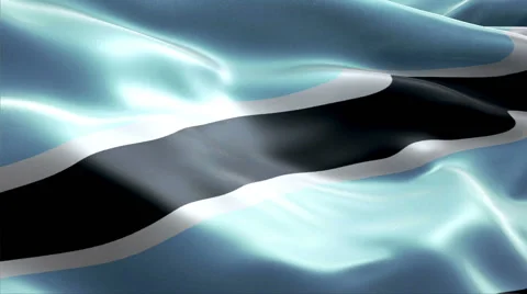 Flag Botswana Video stock 47718044