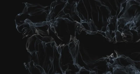 Flag Botswana  turns into smoke. State weakening concept, alpha channel. Stock Footage 172500024