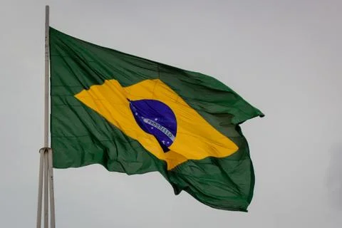 Flag Brazil Foto stock