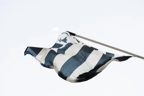 The flag of Brittany Stock Photos
