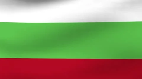 Flag Bulgaria Stock Footage 10572448