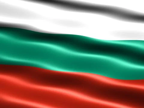 Flag of bulgaria Иллюстрация