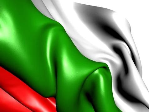 Flag of bulgaria Stock Illustration
