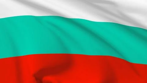 Flag of bulgaria Stock Illustration