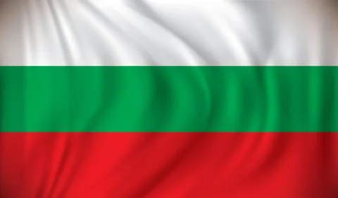 Flag of Bulgaria Stock Illustration