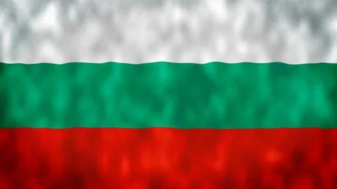 Flag of Bulgaria Stock Illustration