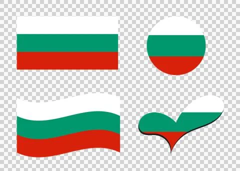 Flag of Bulgaria Stock Illustration