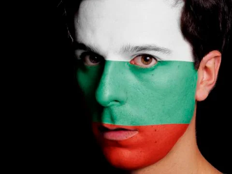 Flag of bulgaria Stock Photos