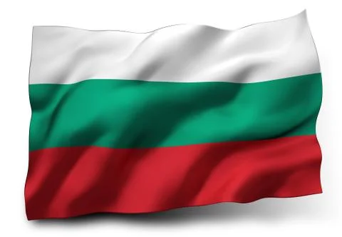 Flag of Bulgaria Stock Photos