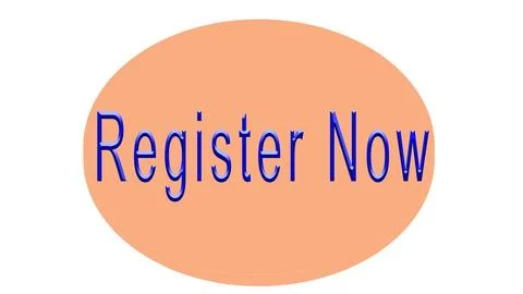 Flag, button with the words Register Now in vector and jpeg format. Icon fo.. Stock Illustration