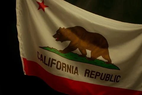 Flag of California Stock Photos