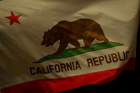 Flag of California Stock Photos