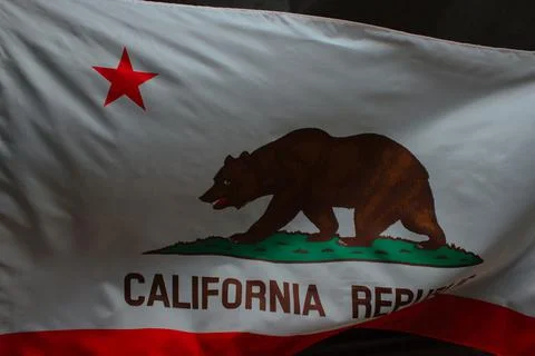 Flag of California Stock Photos