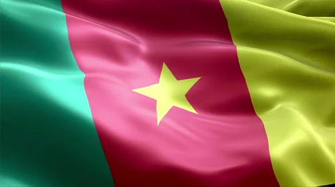 Flag Cameroon Stock-Footage 47727765