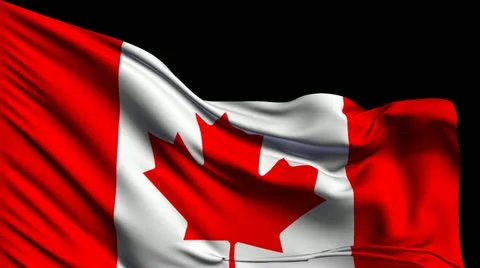 Flag of Canada Stockbeeldmateriaal 22287730