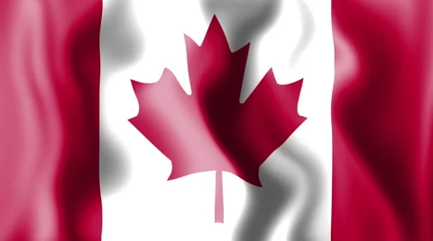 Flag of Canada Stock Footage 46440877