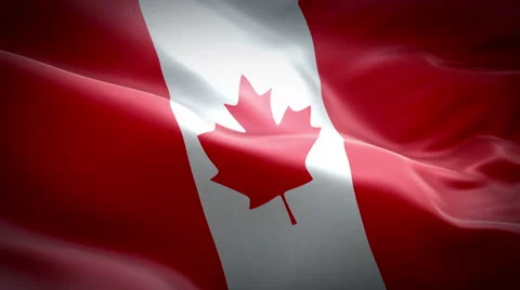Flag of Canada 스톡 동영상 47566121