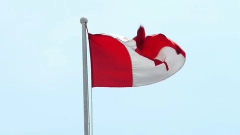 Flag of Canada Stock Footage 113997465