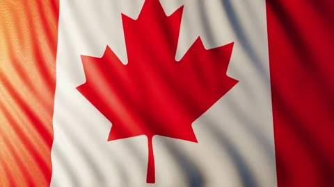 Flag of Canada Stock Footage 290861136