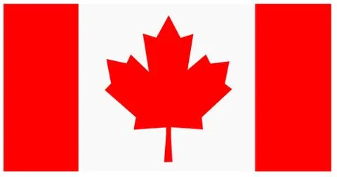Flag of Canada Stock Illustration