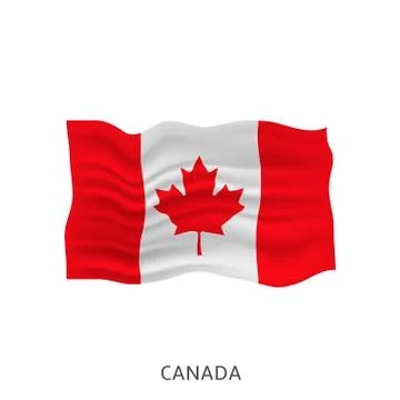 Flag of Canada Stock Illustration