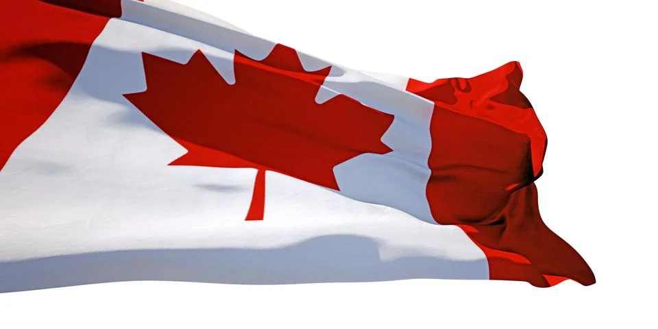 Flag of Canada Stock Illustration