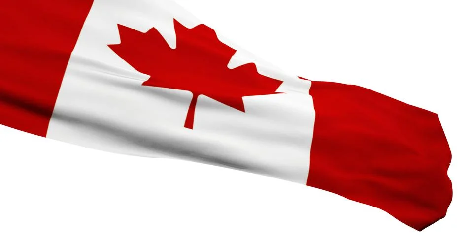 Flag of Canada Stock Illustration