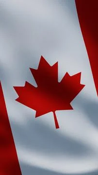 Flag Of Canada Stock Illustration