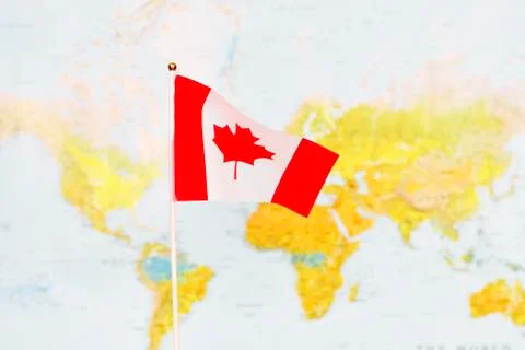 Flag of the Canada Stock Photos