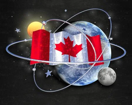 Flag Canada quality designer flag Stock Illustration