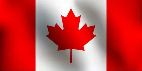 Flag of Canada - Vector Illustration Stock Illustration