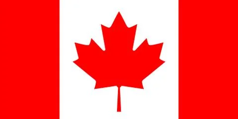 Flag of Canada, vector illustration. Stock Illustration