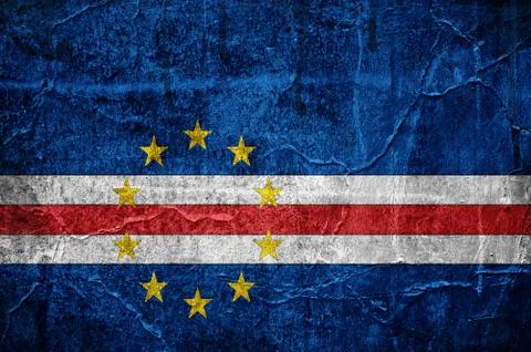 Flag of cape verde Stock Illustration