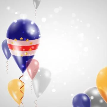 Flag of Cape Verde Stock Illustration