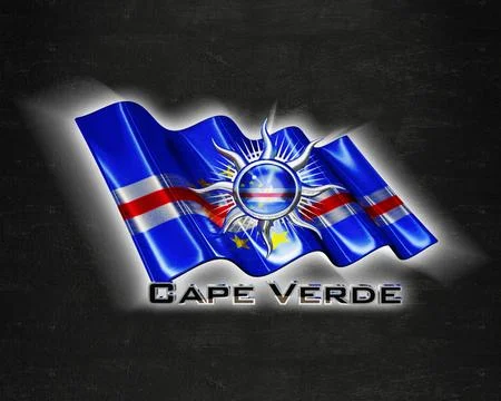 Flag CapeVerde quality designer flag イラスト素材