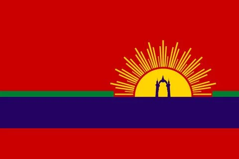 Flag of Carabobo State Stock Illustration