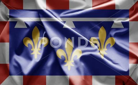 Flag of centre Stock Illustration