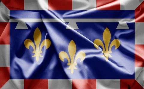 Flag of centre Stock Illustration