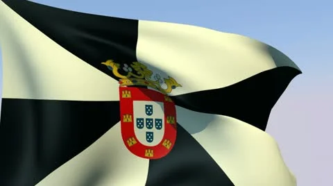 Flag of Ceuta HD 스톡 동영상 14098557