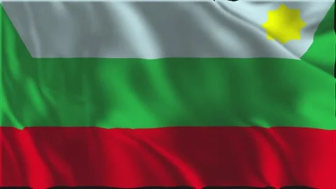 Flag of Chachapoyas waving slowly Stock-Footage 340171346