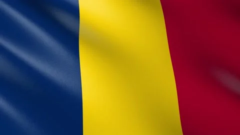 Flag of Chad Stock Footage 150990105