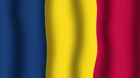 Flag of Chad Vidéo 175718834