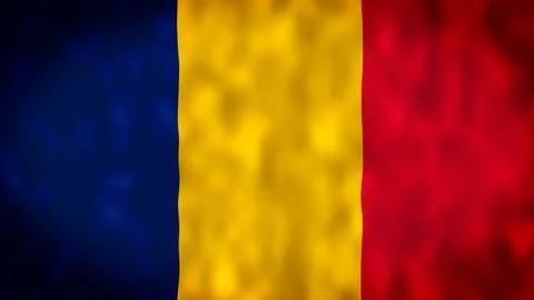Flag of Chad イラスト素材